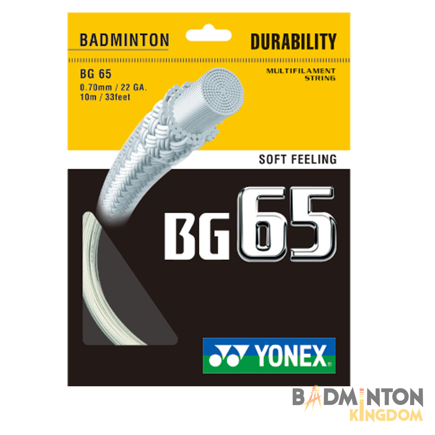yonex-bg65-badminton-string-white-single-set